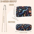 thumbnail image 4 of FORMRS Women Crossbody Purse with Chain Strap Vegan Leather Shoulder Handbag, Zodiac Stars, 4 of 7