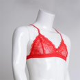 thumbnail image 1 of de entrenamiento para hombre de encaje para hombre Sissy Cross para adultos Ropa interior de dyboy Tops rojo Baoblaze Sujetador de encaje para hombre, 1 of 8