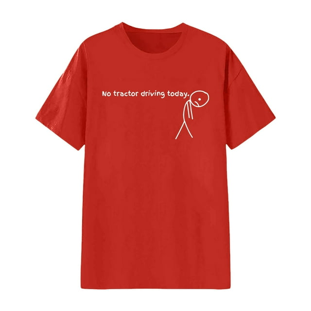 T-Shirt Unisexe à Manches Courtes avec Imprimé Graphique, Col Rond, pour le Confort Quotidien et un Style Décontracté avec Design Doux et Polyvalent