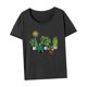 thumbnail image 5 of Camiseta de mujer Camiseta básica Camiseta ligera y moderna con cuello redondo para S, 5 of 7