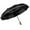 Black, variant on Automatic Folding Umbrella,Windproof Compact Umbrella with Two Reflective Stripes, Portable Travel Umbrella, UV Protection Sun Umbrella with Reinforced Frame For Rainy Sunny Days Night Time Use