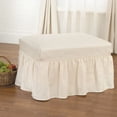 thumbnail image 2 of Sure Fit Cotton Duck Ottoman Slipcover, 2 of 5