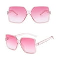 thumbnail image 4 of Ajshakl 2025 Glasses, Ladies Sunglasses Personality Big Frame Fashion, Pink, 4 of 5