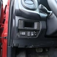 thumbnail image 5 of TINKI Fit for Tacoma 2015 2016 2017 2018 2019 2020 2021 2022 2023 Soft Carbon Fiber Car Interior Accessory,Central Control Rear Tail Window Switch Decorative Sticker, 5 of 8