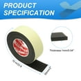 thumbnail image 2 of Uxcell 2" x 33 Ft Weather Stripping Door Seal Strip, 1mm Thick EVA Self Adhesive Foam Seal Tape for Door Window Insulation, Black, 2 of 6
