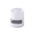 thumbnail image 1 of Billuyoard Soporte para cepillo de dientes, desmontable, lavable, 4 rejillas, cuchara de ventilación para inodoro, palillos, rebanador, soporte Almacenamiento y organización del hogar Blanco, 1 of 6