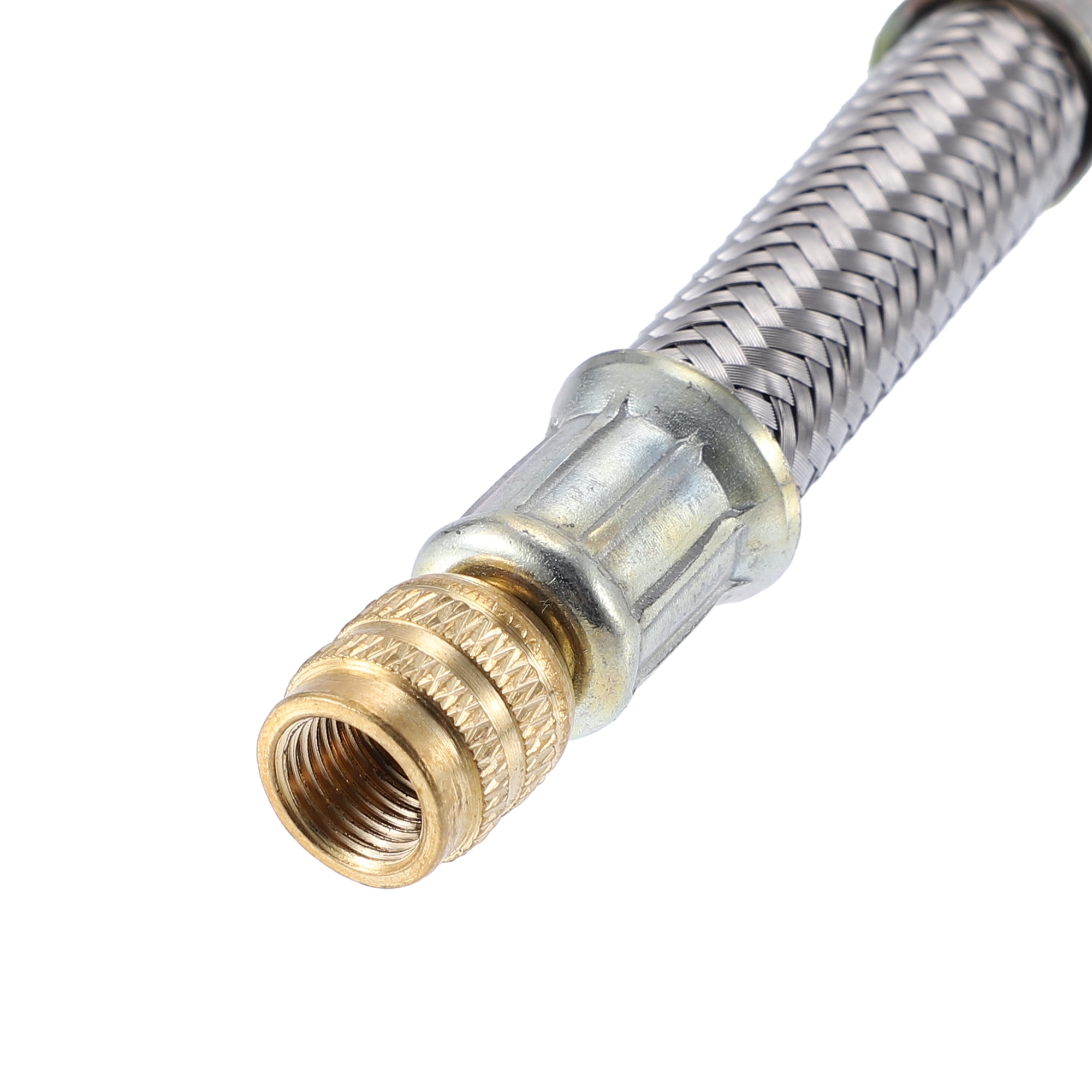 Unique Bargains 2pcs 12.2" Tire Valve Stem Extension Inflator Hose for Car Moto