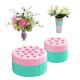 thumbnail image 1 of Spiral Flower Stem Holder - 2 Pack Flower Arranger Twist, Silicone Flower Arrangement Holder with Twist Ring, (Light blue (S+L)), 1 of 5