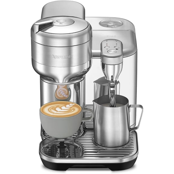 Vertuo Creatista Coffee and Espresso Maker, Brushed Stainless Steel