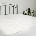thumbnail image 2 of Plush Cooling Mattress Pad (CAL KING SIZE), Rayon from Bamboo, Cluster Fiber Filled, Pikes Brand, Over ONE Million Sold Worldwide!! (California King), 2 of 6