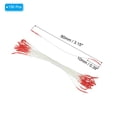thumbnail image 2 of Uxcell 10mm Double Heads Flower Stamen, 150 Pcs Artificial Flower Stamen Pistil Matt for DIY Christmas Decoration, Red, 2 of 6