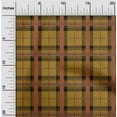 thumbnail image 1 of oneOone Polyester Lycra Fabric Tartan Check Print Fabric BTY 56 Inch Wide, 1 of 4