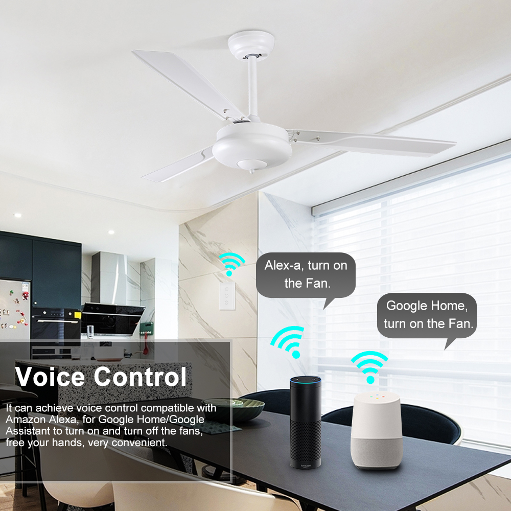 fans compatible with google home