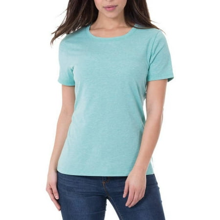 Faded Glory Women's Essential Short Sleeve Crewneck T-Shirt