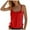 Red, variant on COMVALUE Women Tankini Swimsuit Tummy Control Blouson Bathing Suits Thin Swim Tank Top Only (Black, M)