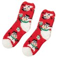 thumbnail image 2 of Wancir Womens Fuzzy Socks Soft Cozy Fluffy Slipper Socks Winter Warm Plush Sleeping Christmas Socks, 2 of 3