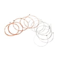 thumbnail image 1 of Guitare String 12-String 12 Pcs Noyau en Acier Inoxydable Alliage de Cuivre Enroulé pour Guitare Acoustique Folk, 1 of 7