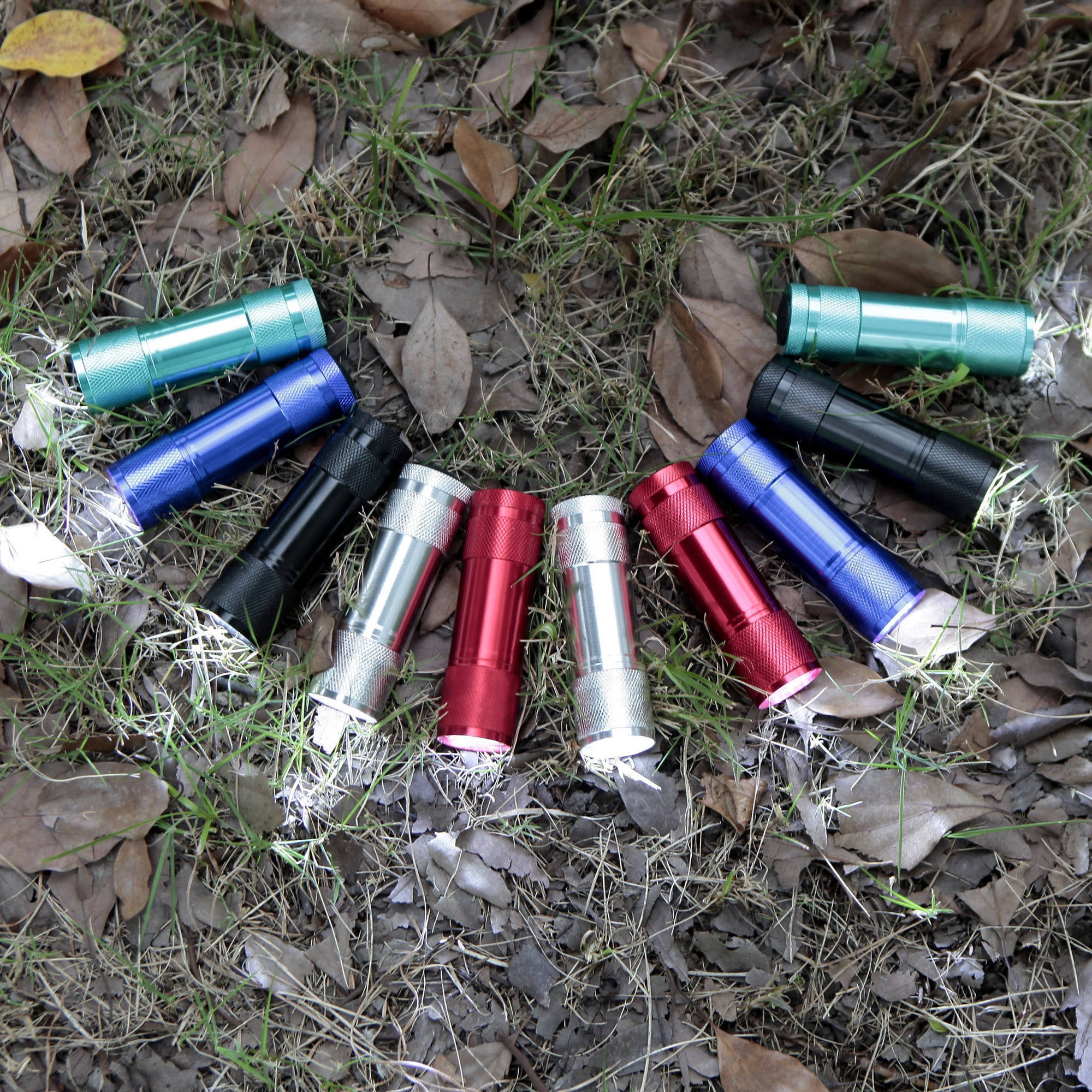 OZARK TRAIL 10-Pack 6 LED Aluminum Flashlights