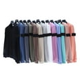 thumbnail image 3 of Men‘S Solid Color Long-Sleeved Sweater Spring and Autumn Cotton Loose Comfortable Stone Sleeve Label Men and Women‘S Sweater, 3 of 7
