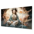 thumbnail image 2 of Designart "Asian Art Bodhisattvas beauty I" Asian Art Wall Art Prints Set, 2 of 5
