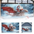 thumbnail image 2 of Santa Riding Classic Lighting Holiday Party Banner Outdoor Christmas Background Cloth for Merry Festive Event Decoration, 2 of 6