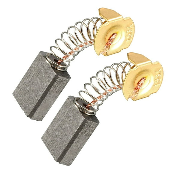 2Pcs Carbon Brushes For Electric Motors 16Mm X 13Mm X 6Mm Replacement Part