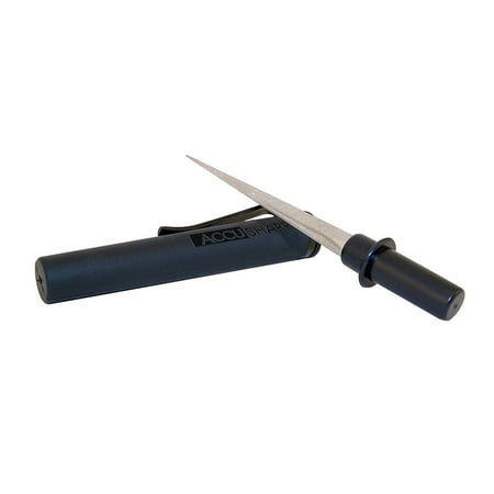 Accu Sharp 050C Diamond Compact Knife Sharpener,, Diamond dust sharpening rod By (Best Diamond Knife Sharpener)