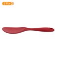thumbnail image 3 of Unique Bargains 2 Pack Pagaie de Riz, Silicone Cuillère à Riz Non Bâton Riz Spatule Cuillère à Riz Outils de Cuisine, Rouge, 3 of 6