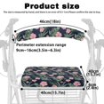 thumbnail image 6 of HELLHERO Hibiscus Flowers Rollator Walker Seat Back Cover and Seat and Backrest Covers for Seniors Adult Machine Washable Soft for Elderly Adults, 6 of 7