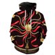 thumbnail image 1 of Sudadera con capucha y cremallera de lujo con cadena dorada para hombre, estilo hip hop, informal, gran oferta 2024, con estampado 3D, divertida, de primavera, de manga larga, estilo Harajuku unisex d, 1 of 6