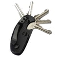 thumbnail image 3 of Aluminum Key Holder Clip Folder Outdoor Pocket Tool (Black), 3 of 8