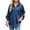 Dark Blue, variant on UAMVSH Women Oversized Denim Jackets Fall Lightweight Roll up Long Sleeve Jean Coats Loose Fit Solid Color Outwear with Pockets(X-Large,Light Blue)