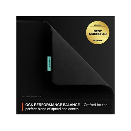 SteelSeries - QcK Performance Gaming Mouse Pad XL - Balance - Black