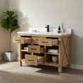 thumbnail image 3 of Miseno Mv798048-Nm Valencia 48" Free Standing Single Basin Vanity Set - White, 3 of 7