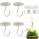 thumbnail image 4 of Billuyoard 2 pack/lote cuidado de plantas reales en interiores con estos ganchos para plantas confiables ganchos para plantas colgantes Jardín y Patio Blanco, 4 of 6