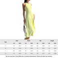 thumbnail image 2 of Vestido Vestido largo de punto para mujer, vestido midi de estilo sexy, ajustado, ropa de club sólida Ygjytge Amarillo T L para Mujer, 2 of 5