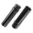 thumbnail image 1 of 7 Spline Lug Nut Key 6 Spline Lug Nut Socket Removal Tool, 2 PCS Dual Hex Drive Aftermarket Wheel Lock Key Replacement, 1 of 6