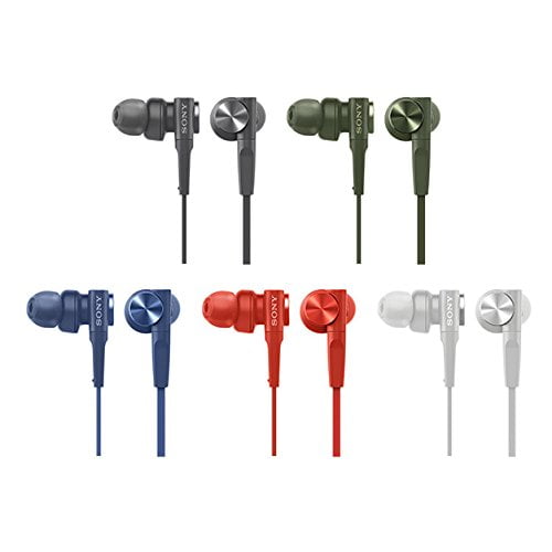 Sony earphone Deep bass model MDR-XB55 Canal type blue MDR-XB55