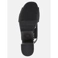 thumbnail image 5 of Time and Tru Women's X-Band Heeled Sandals, 5 of 6