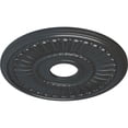 thumbnail image 3 of Ekena Millwork 16"OD x 3 5/8"ID x 3/4"P Melonie Ceiling Medallion (Fits Canopies up to 6 3/8"), Hand-Painted Pewter, 3 of 6