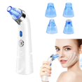 thumbnail image 4 of El limpiador de poros facial más nuevo y mejorado, extractor eléctrico de acné C, kit de aspiradora recargable por USB para mujeres y yo, azul, 4 of 5