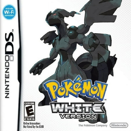 Restored Pokemon White Version (Nintendo DS, 2011) RPG Game (Refurbished)