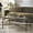 Black/Clear, variant on Safavieh Couture Tauri Forged Metal Modern Coffee Table, Brass/White