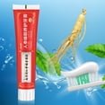 thumbnail image 2 of FSTDelivery Loose Teeth Care Whitening Caring Toothpaste, Fresh Breath, Stain Removing Toothpaste for Teeth Color Correcting, Daily Use for Enhanced Oral Health, Fluoride-Free, Clearance, 100g, Red, 2 of 7