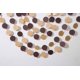 thumbnail image 1 of Boston Creative Company Kraft & Brown Garland Decoración De Fiesta Marrón Guirnalda De Papel Guirnalda De Boda Rústica Decoración De Fiesta De Cumpleaños Guirnalda Circular, 1 of 2