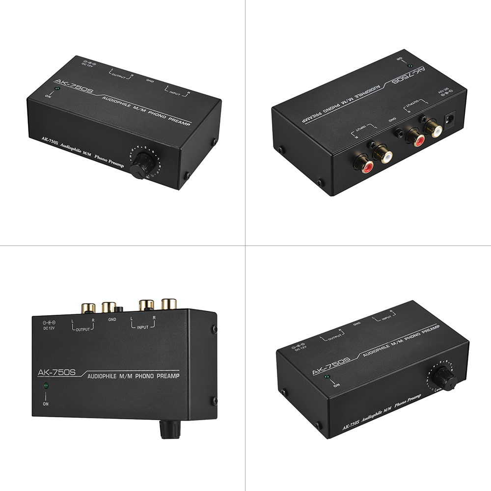 Buy Audiophile M/M Phono Preamp Preamplifier with Level Controls RCA