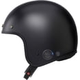 thumbnail image 3 of Sena Savage Dot Open Face Bluetooth Unisex Helmet / Intercom / Phone / Music / FM Radio MATTE BLACK - XSMALL, 3 of 5