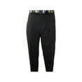 thumbnail image 3 of Men 2pc Stacy Adams leisure suit Linen Cotton With Embroidery 3668 Black White, 3 of 6