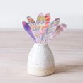 thumbnail image 4 of (Observaciones al realizar un pedido, 10 piezas por paquete) Pluma de ganso Ropa de bricolaje Artesanía Joyería Accesorios decorativos-N ° 5 Patrón de color mezclado Pluma de ganso natural es de, 4 of 8