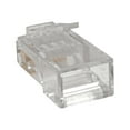 thumbnail image 2 of Tripp Lite Cat6 RJ45 Modular Plug for Round Stranded UTP Conductor 4-Pair 100pk, 2 of 5